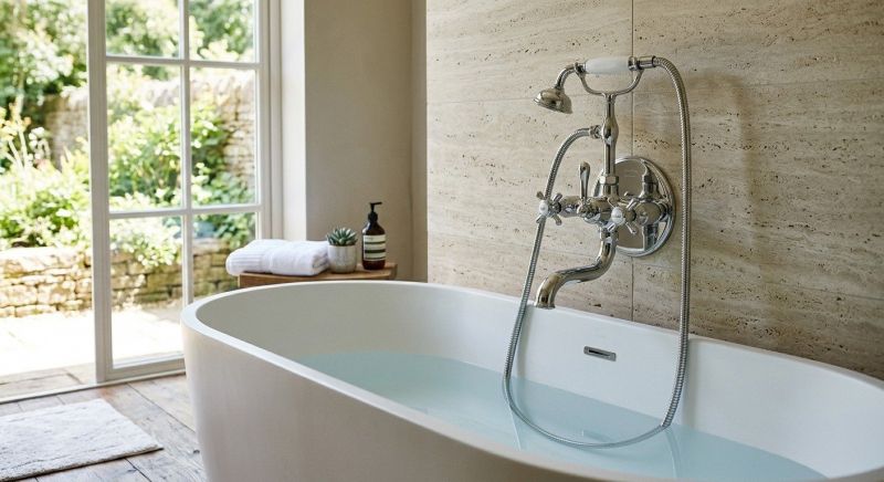 Oversized Bathtub Installation in South Portland, ME