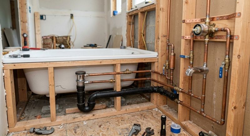 Soaking Tub Installation in South Portland, ME