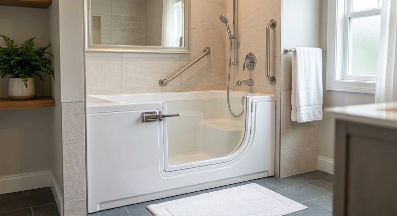 Step In Tub Installation in Norwalk, CT